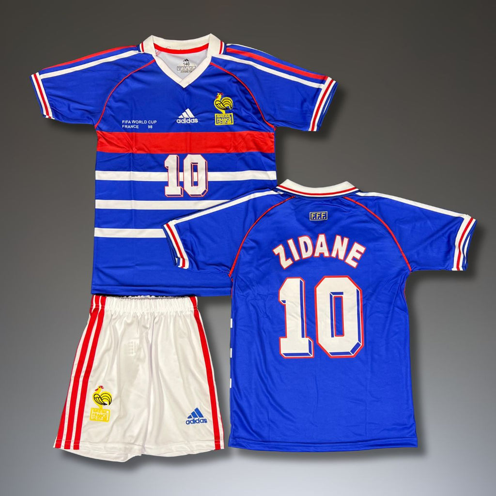Dječji nogometni komplet klasik, Francuska, Zidane, SP Francuska '98