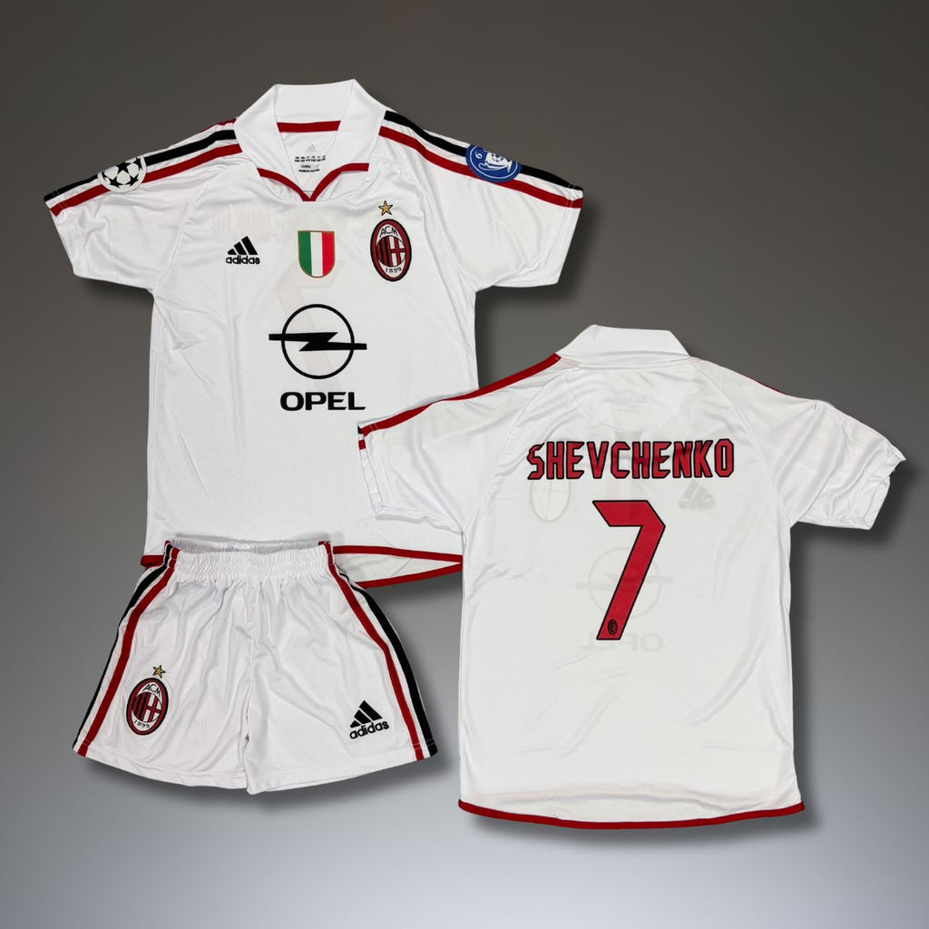Dječji nogometni komplet Milan, Shevchenko. Klasična 2004