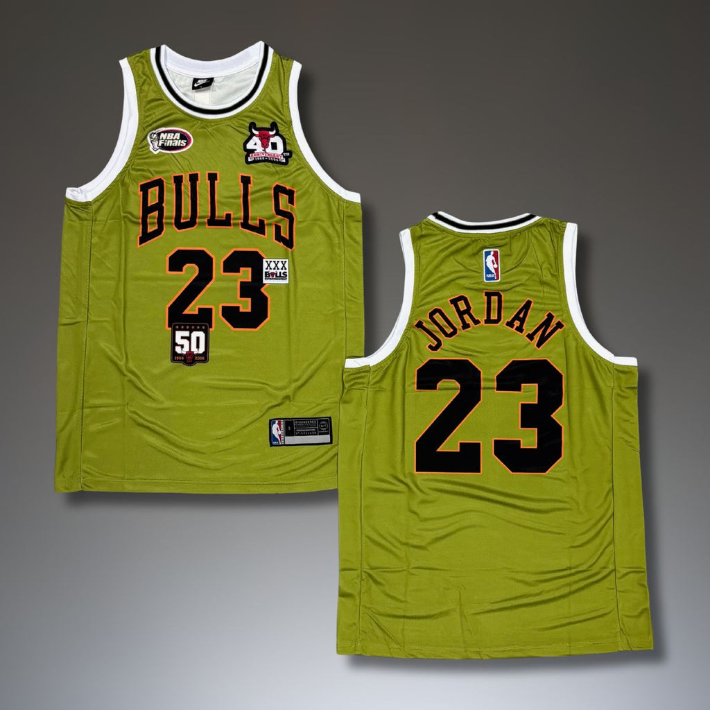 Chicago Bulls muškarci Green Jersey, Jordan. Finale