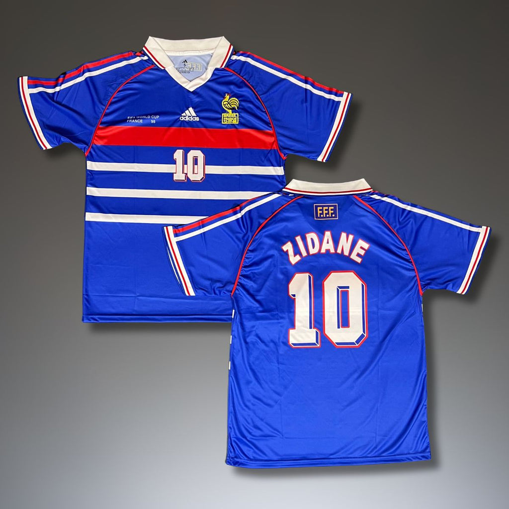 Francuska muški nogometni dres, Zidane, SP Francuska '98