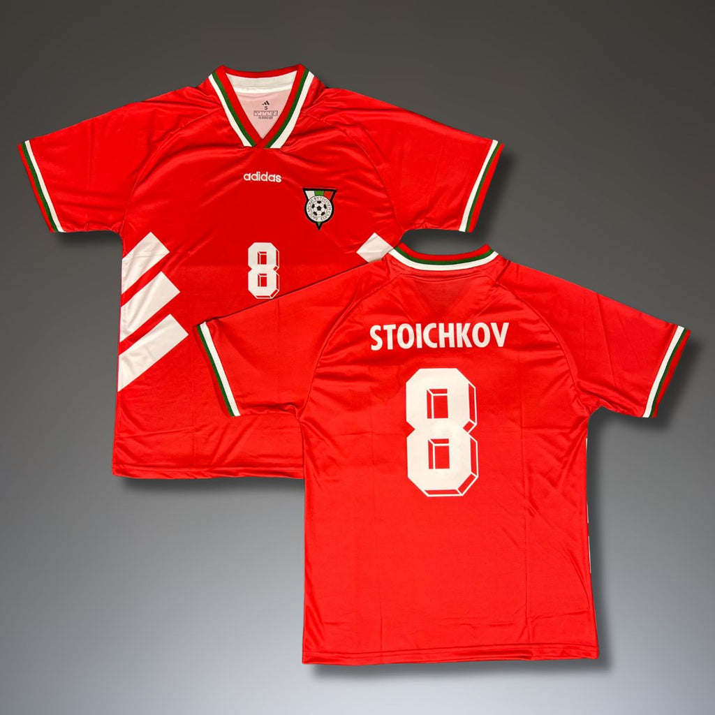 Muški dres u gostima Bugarska, Stoichkov. SP 1994
