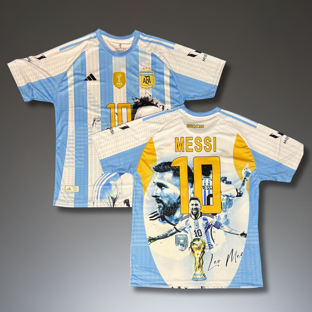 Muški dres Argentina, Messi. Posebno izdanje SP 2022