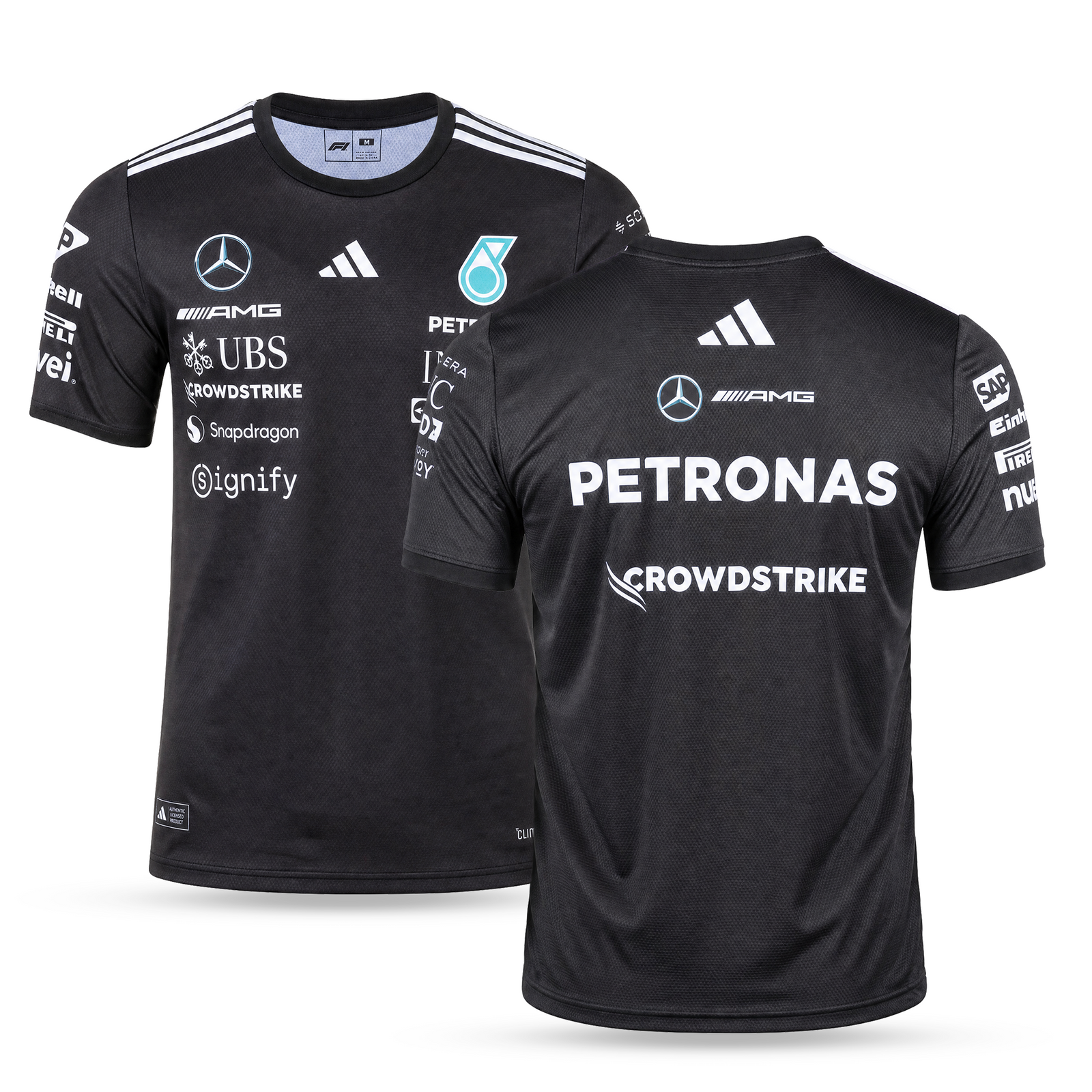 Mercedes Men F1 Team Shirt. 2023
