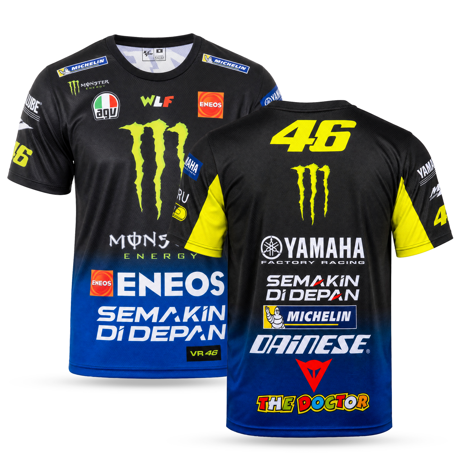 Yamaha Muška MotoGP Majica F1, Rossi. 2019