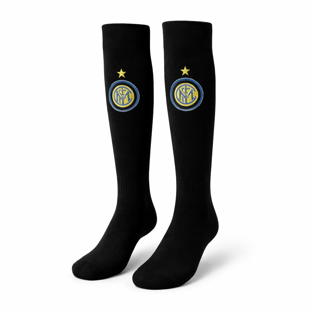 Dječije nogometne čarape, Crne, Inter