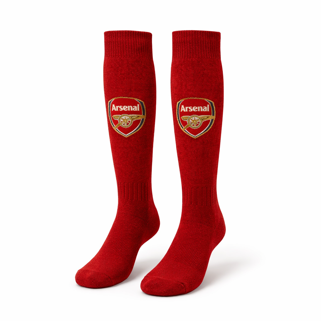 Dječije nogometne čarape, crne, Arsenal