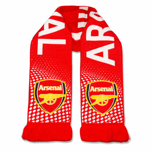 Arsenal pleteni šal, crveni