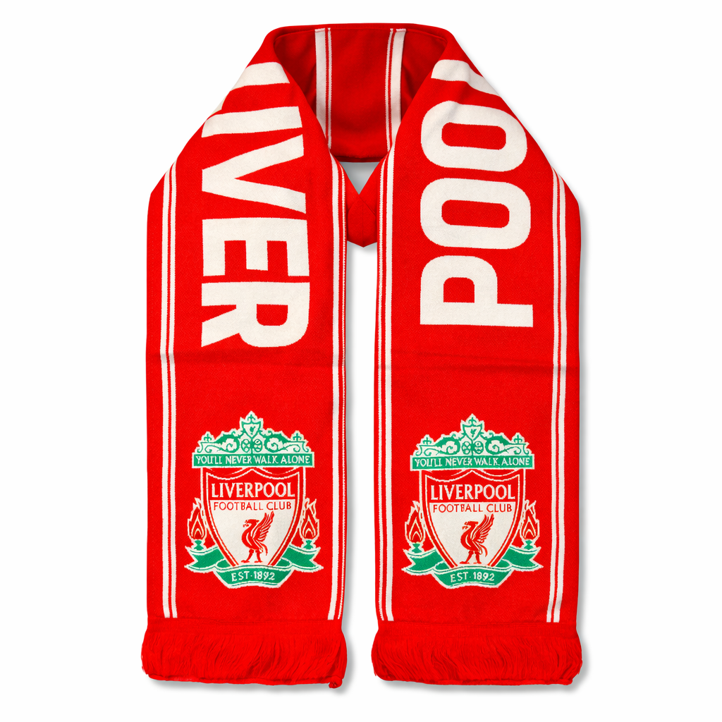Liverpool pleteni šal, crveni
