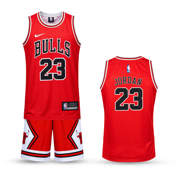 Dječji košarkaški komplet, crveni, Chicago Bulls, Jordan