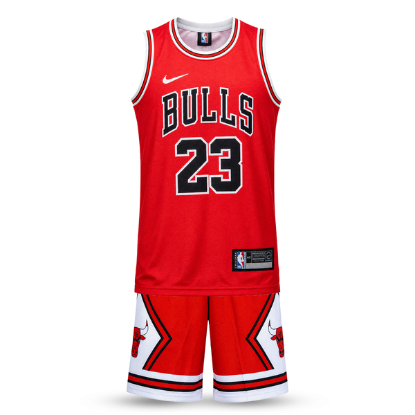 Dječji košarkaški komplet, crveni, Chicago Bulls, Jordan