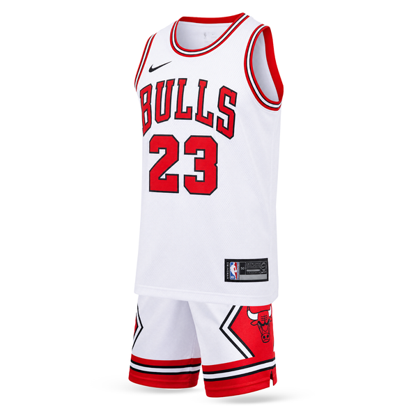 Dječji košarkaški komplet, bijeli, Chicago Bulls. Jordan