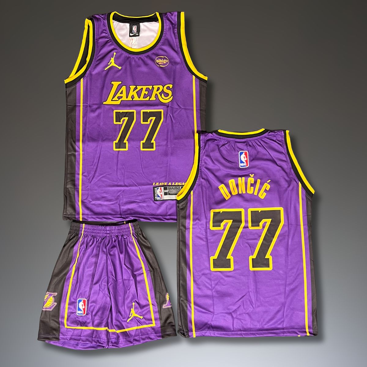 Dječji košarkaški komplet, ljubičasti. LA Lakers, Dončić