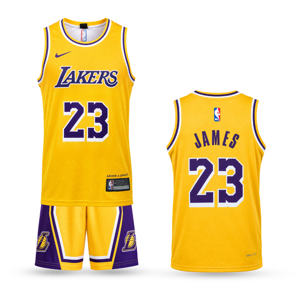 LA Lakers Dječji Košarkaški Komplet, James. 26/27, Žuti