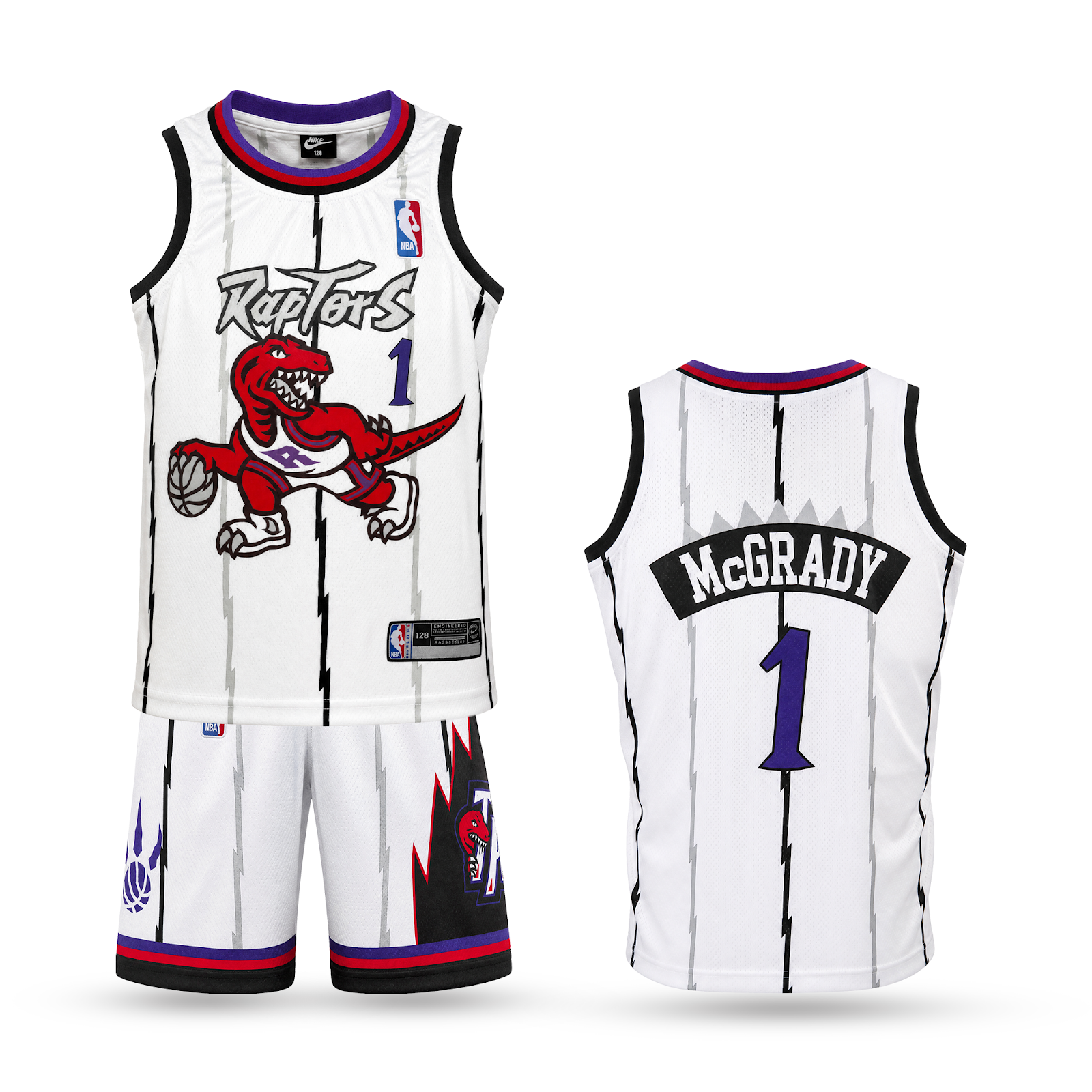 Toronto Raptors Dječji Retro Košarkaški Komplet, McGrady. Retro