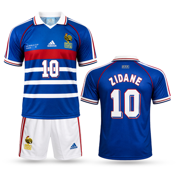 Dječji nogometni komplet klasik, Francuska, Zidane, SP Francuska '98