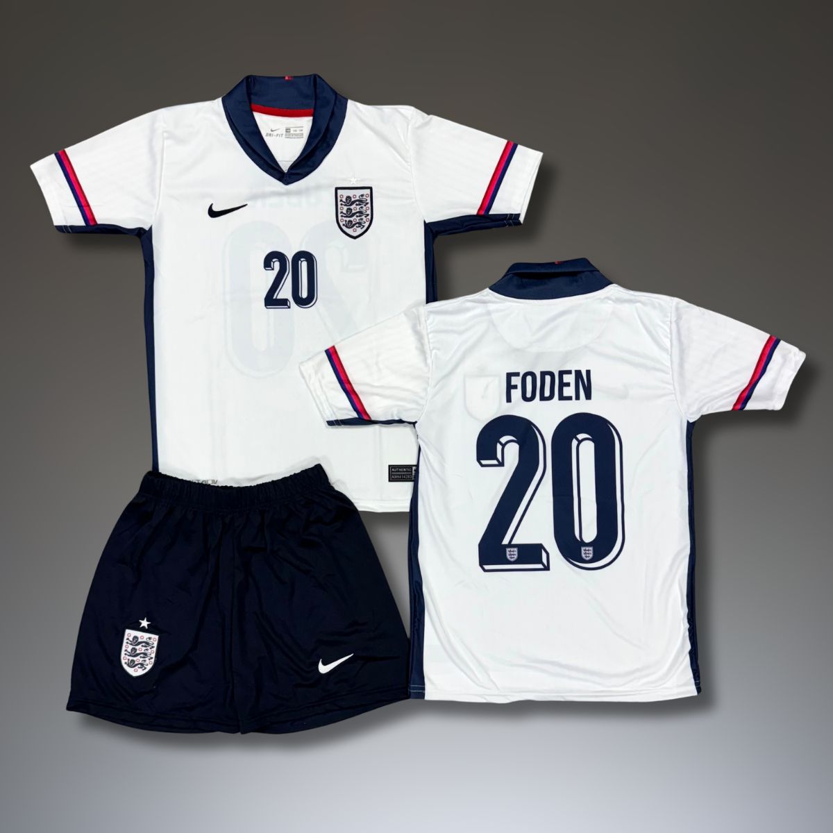 Dječji nogometni komplet Engleska, Foden. EURO 2024