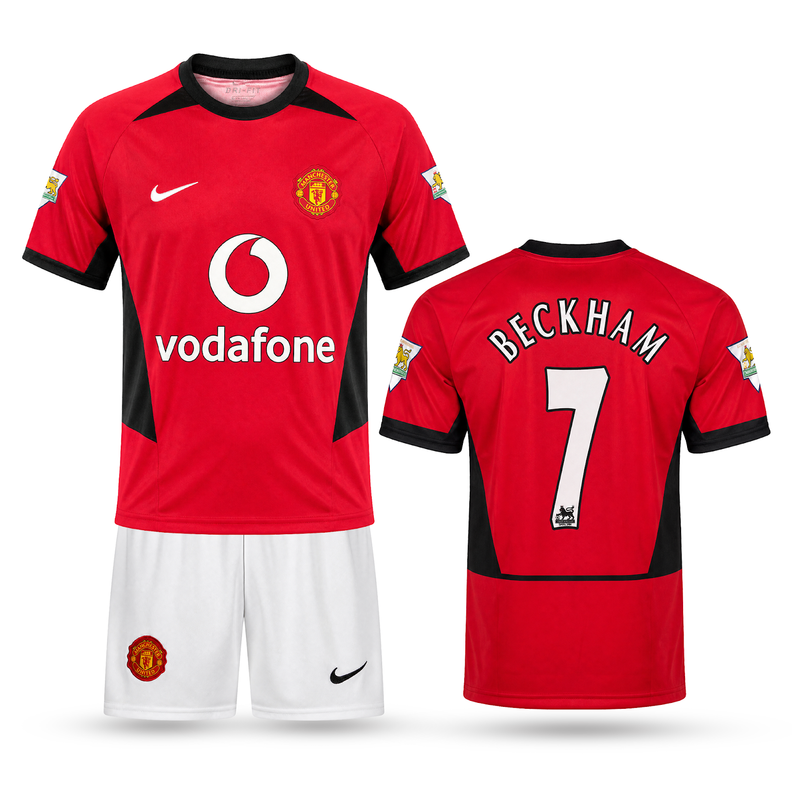 Dječji nogometni komplet Manchester United, Beckham. Klasična 2002