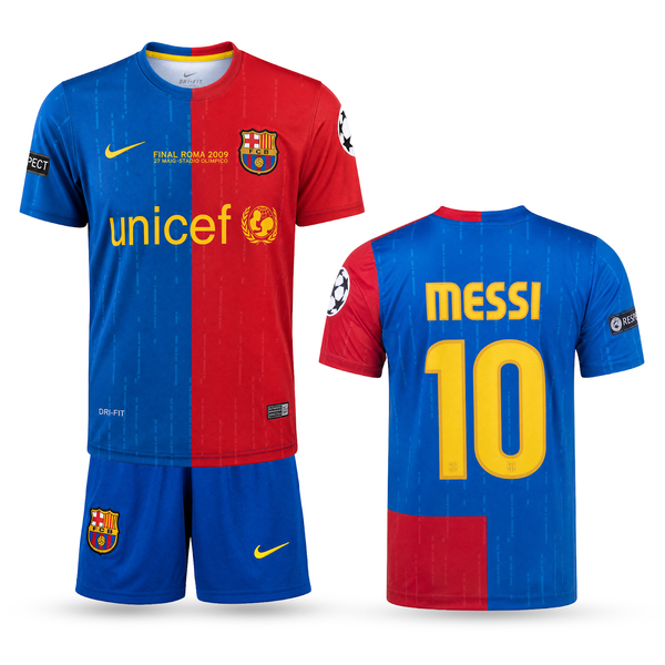 Dječji nogometni komplet Barcelona, Messi. Finale CL 2009