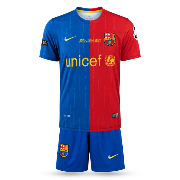 Dječji nogometni komplet Barcelona, Messi. Finale CL 2009
