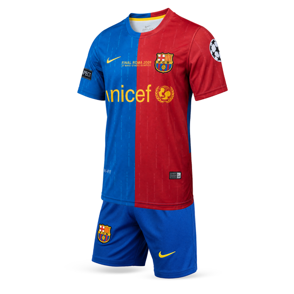 Dječji nogometni komplet Barcelona, Messi. Finale CL 2009