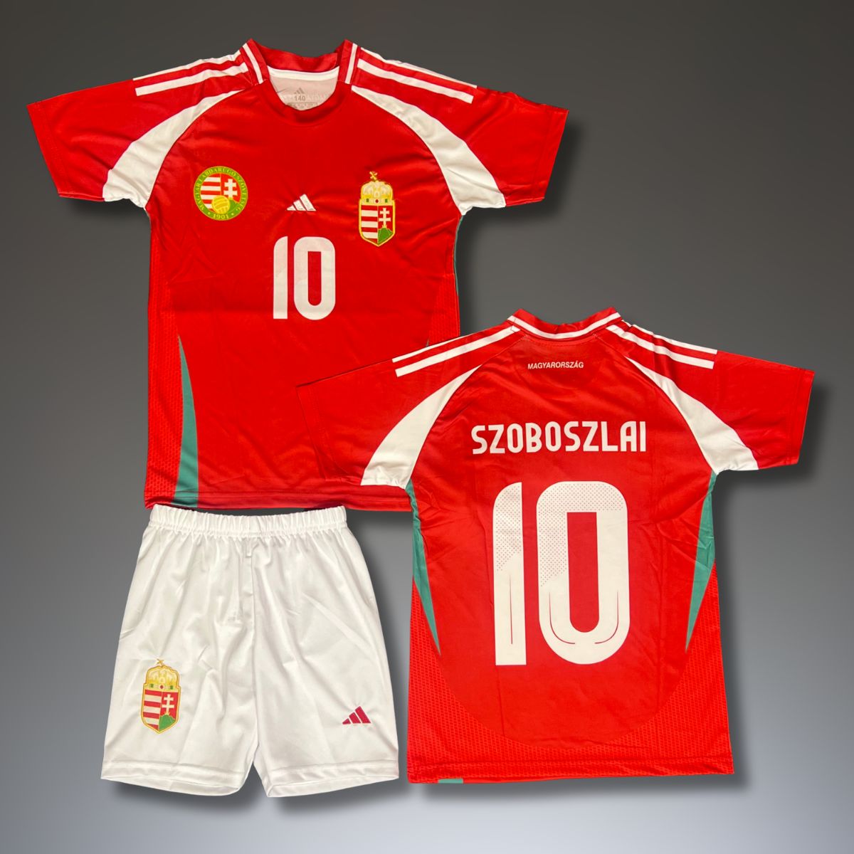 Dječji nogometni komplet Mađarska, Szlobozai. EURO 2024