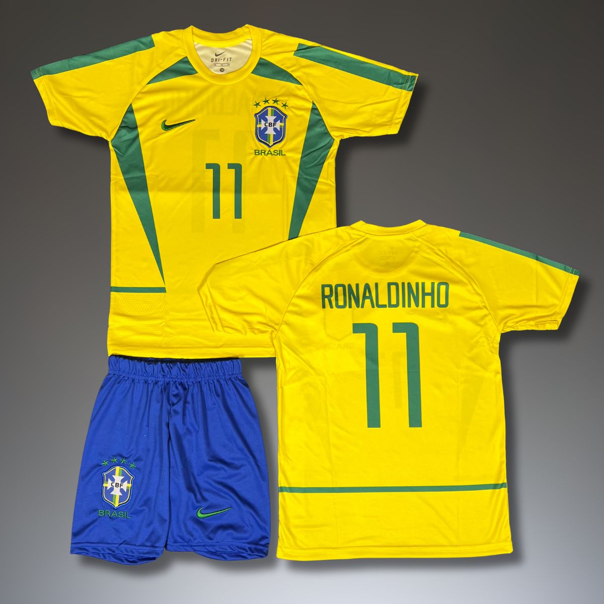 Dječji nogometni komplet Brazil, Ronaldinho. SP 2002