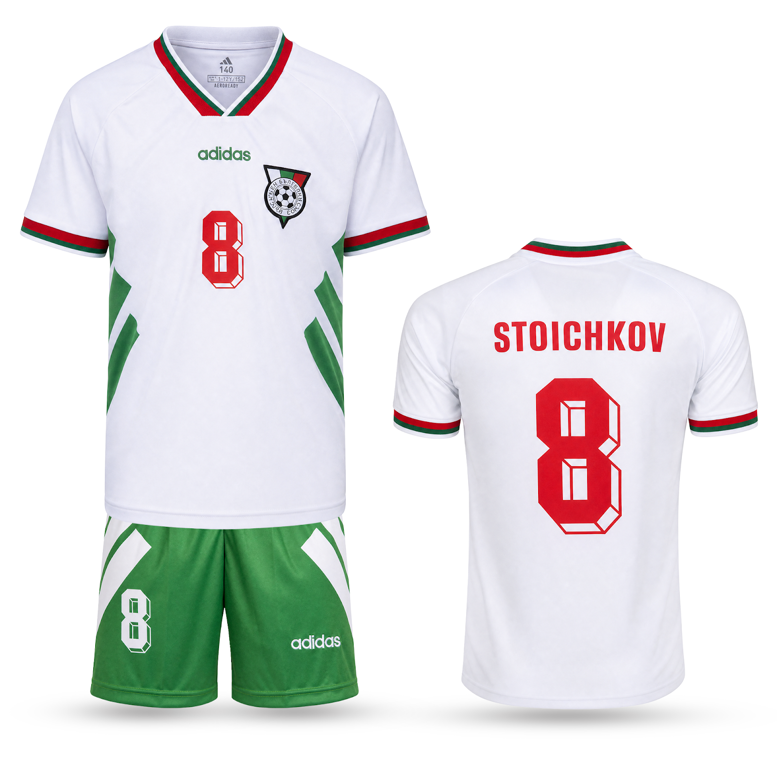 Dječji nogometni komplet Bugarska, Stoichkov. SP 1994