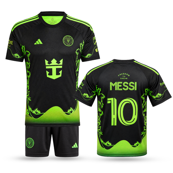 Dječji fluorescentni nogometni komplet Inter Miami, Messi. Neonsko izdanje 2025