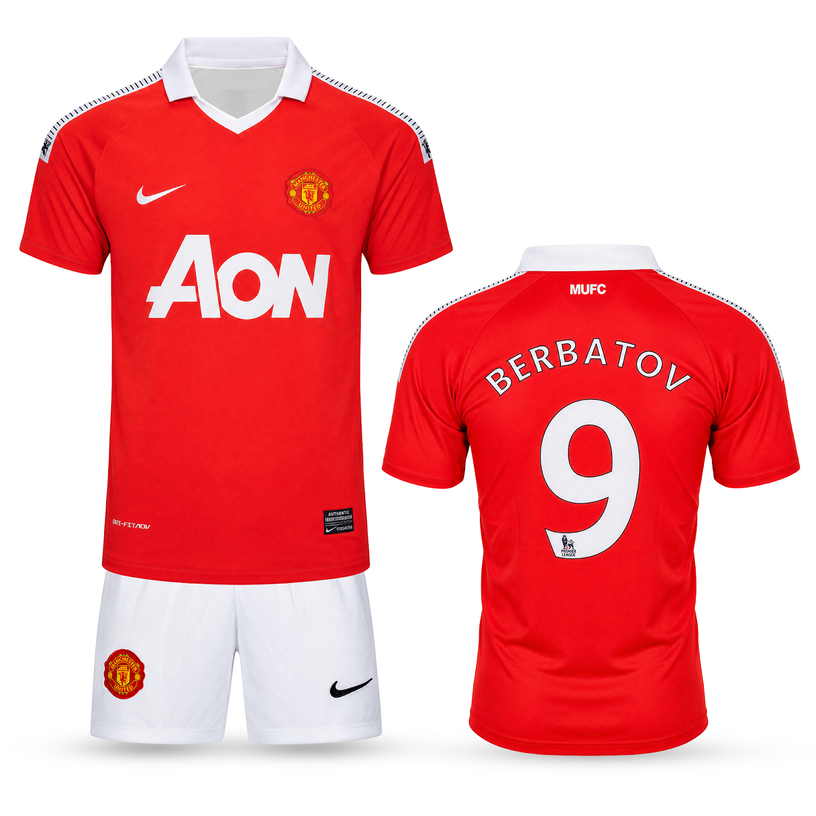 Dječji nogometni komplet Manchester United, Berbatov. Klasik 10/11