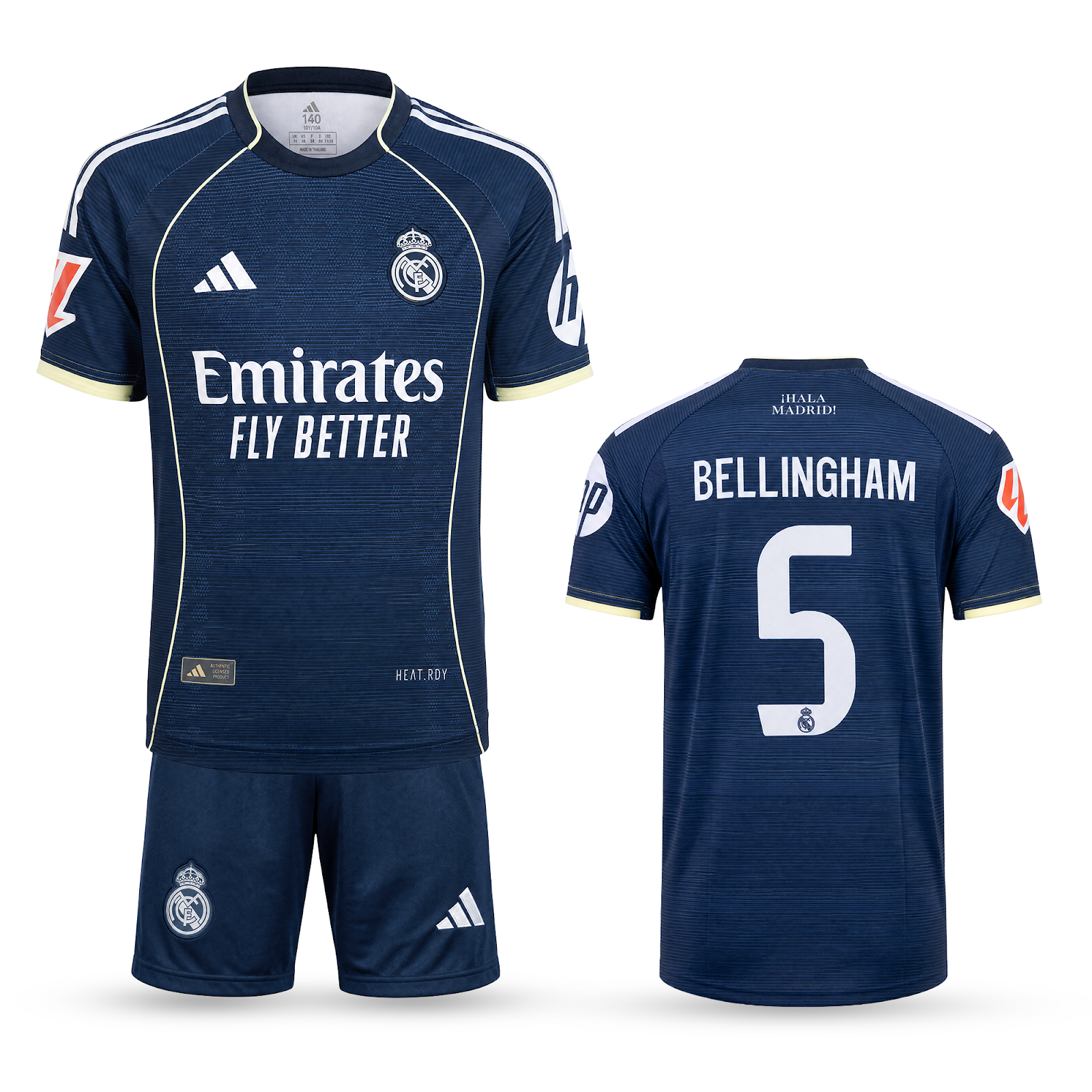 Dječji nogometni gostujući komplet Real Madrid, Bellingham. 25/26