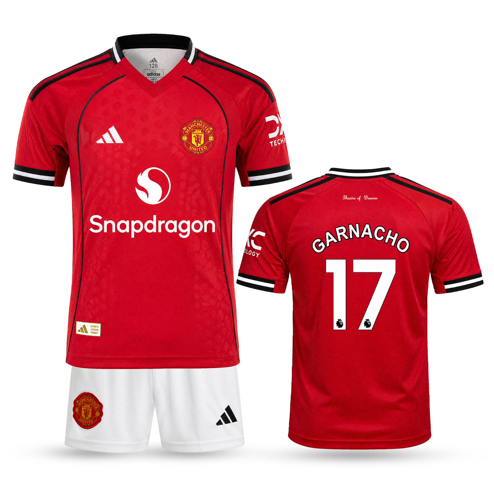 Dječji nogometni komplet Manchester United, Garnacho. 25/26
