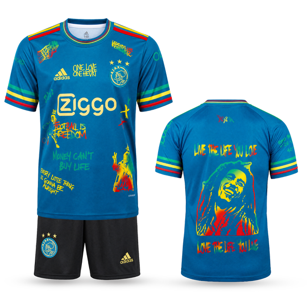 Dječji nogometni komplet Ajax. Zeleno Bob Marley izdanje