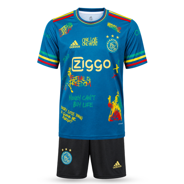 Dječji nogometni komplet Ajax. Zeleno Bob Marley izdanje