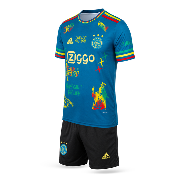 Dječji nogometni komplet Ajax. Zeleno Bob Marley izdanje