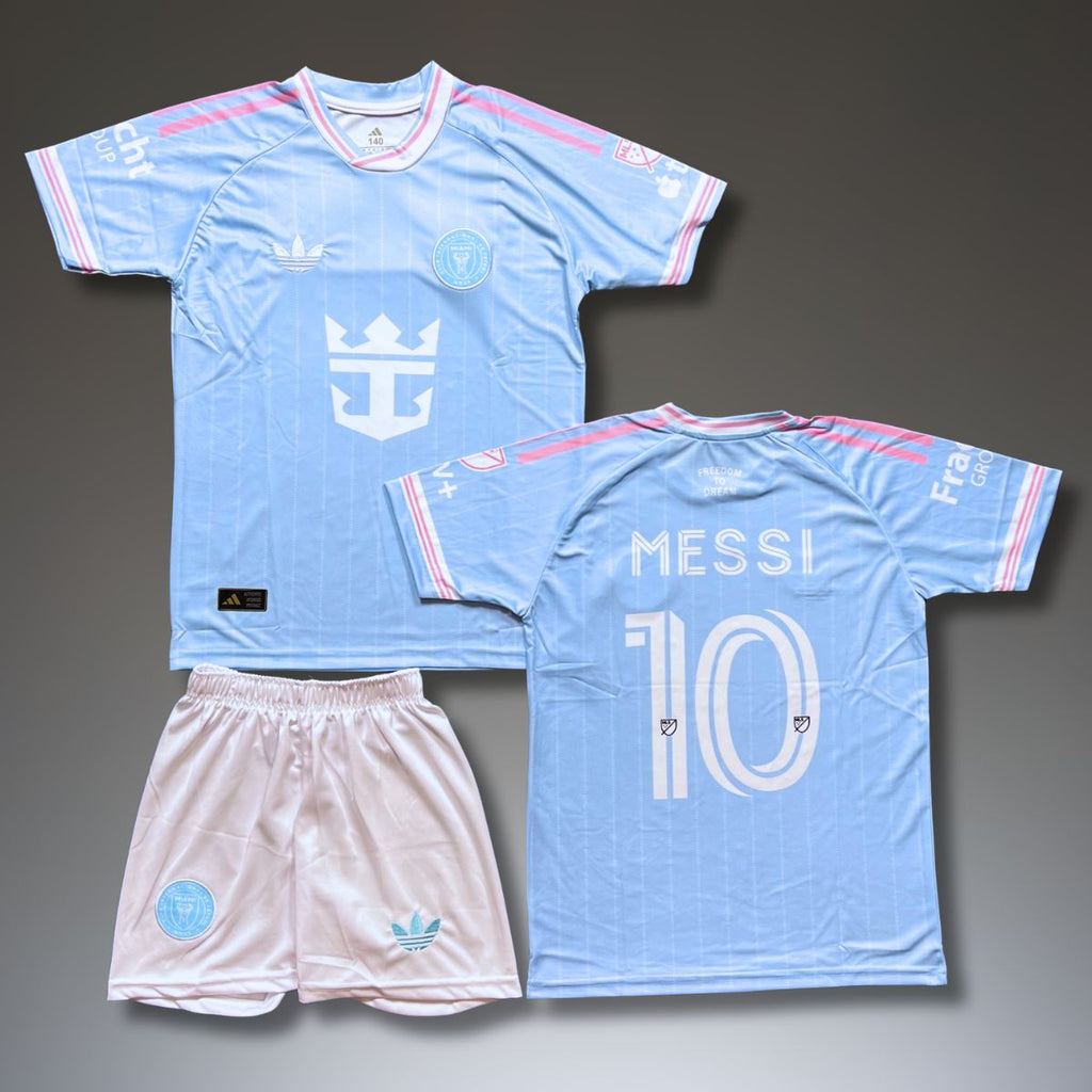 Dječji nogometni komplet Miami, Messi. Posebno svijetloplavo izdanje
