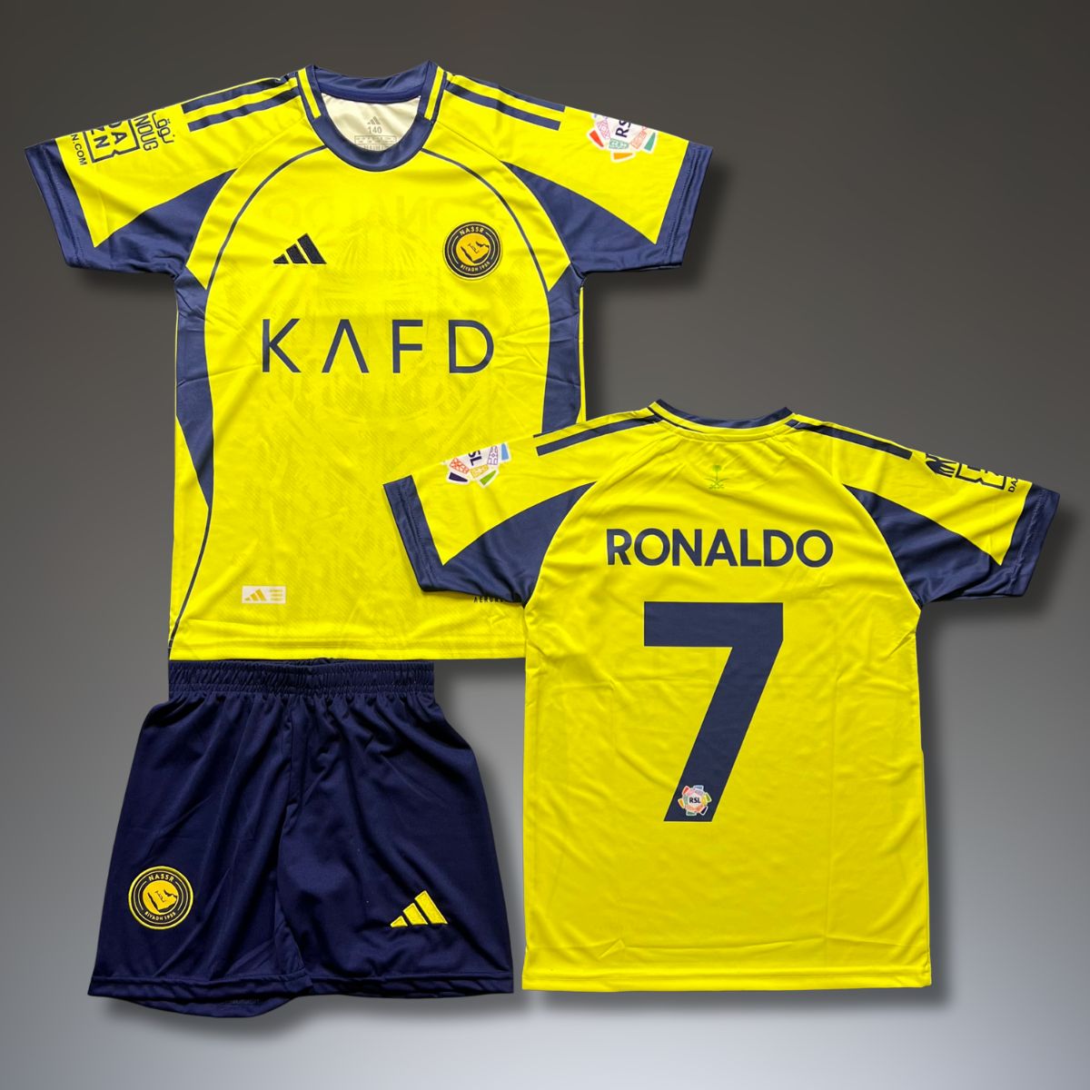 Dječji nogometni komplet Al-Nassr, Ronaldo. Projekt 25/26