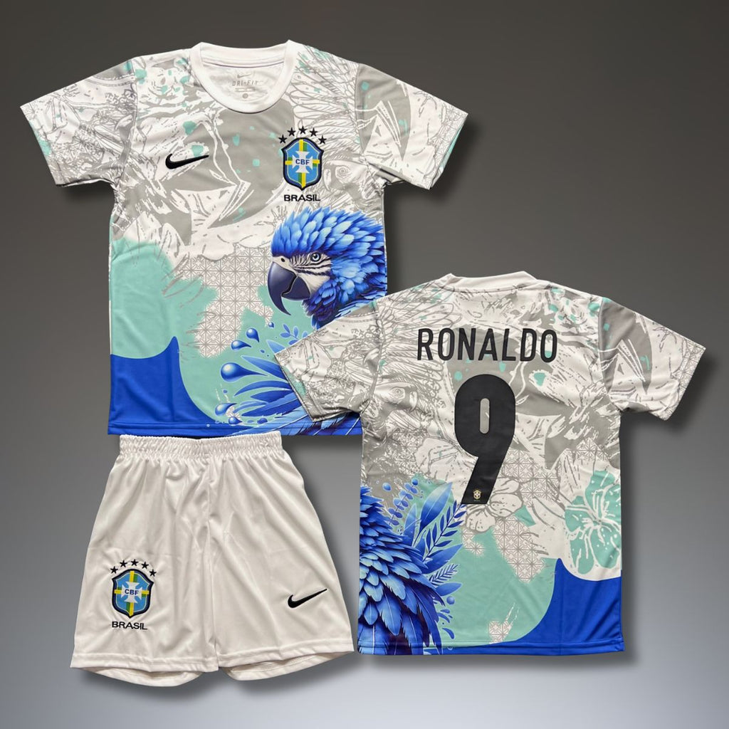 Dječji nogometni komplet Brazil, Ronaldo. Posebno papagajsko izdanje