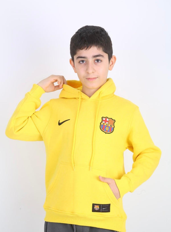 Barcelona Dječji Sportski Pulover, Žuti