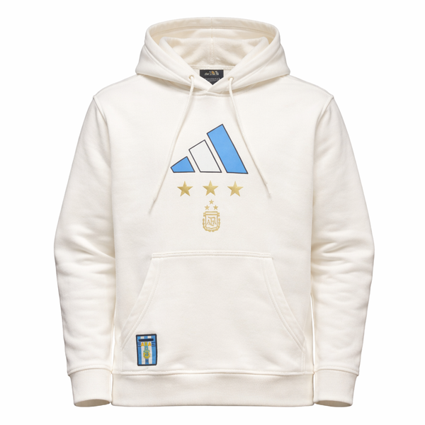 Argentina Kids Hoodie, Messi. White