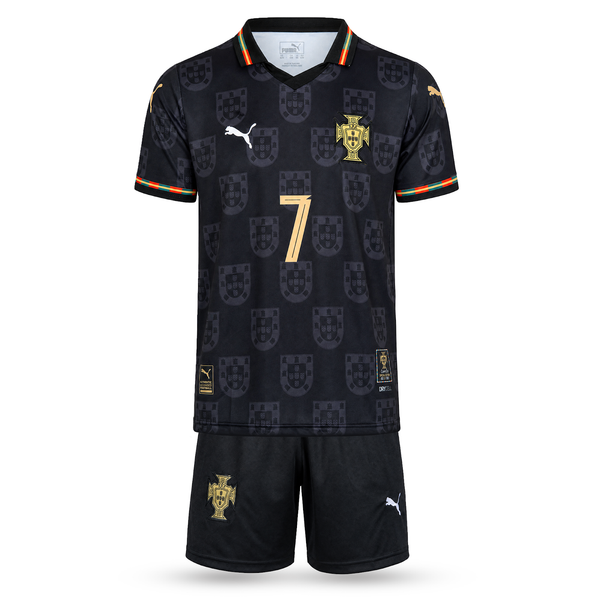 Portugal Kids Third Football Kit, Ronaldo. WC 2026