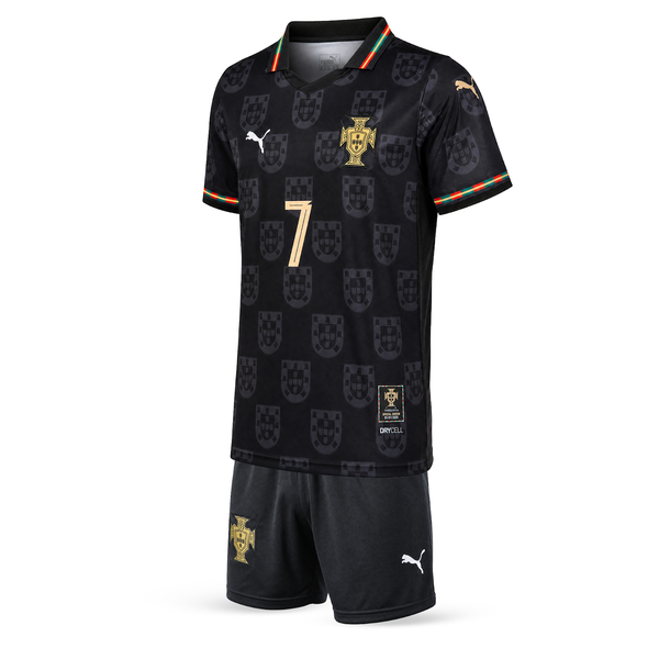 Portugal Kids Third Football Kit, Ronaldo. WC 2026