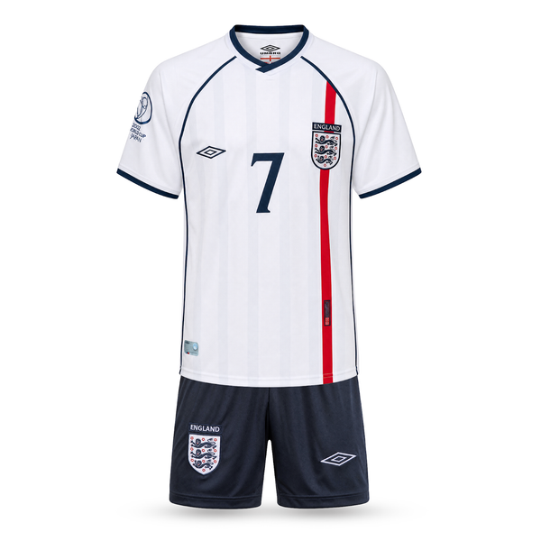 Engleska Dječji Retro Nogometni Komplet, Beckham. Retro
