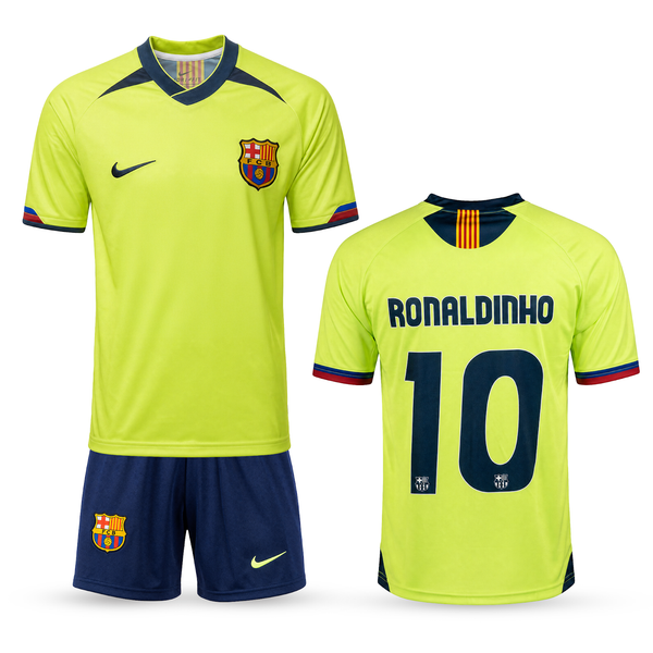Barcelona Dječji Retro Nogometni Komplet, Ronaldinho