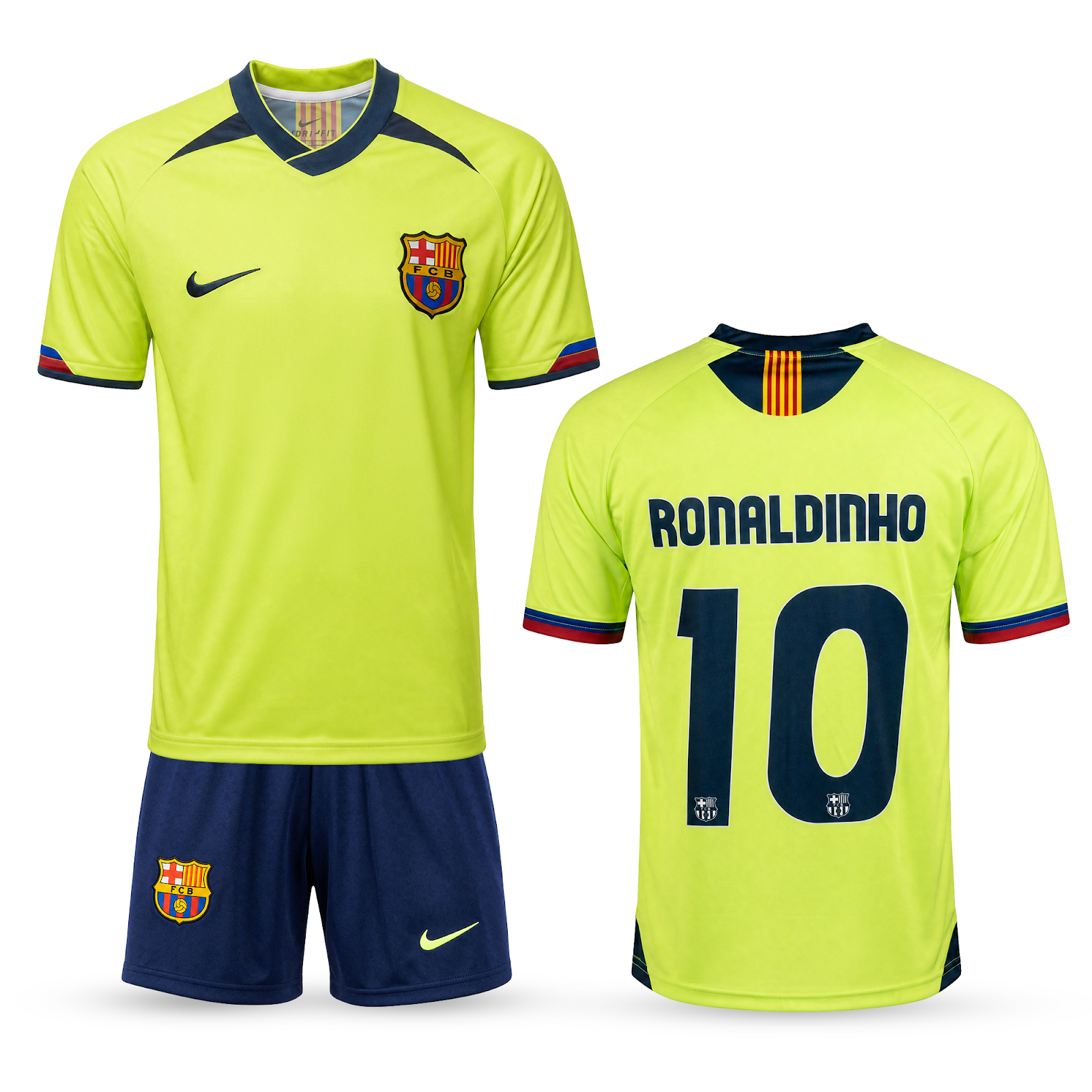 Barcelona Dječji Retro Nogometni Komplet, Ronaldinho