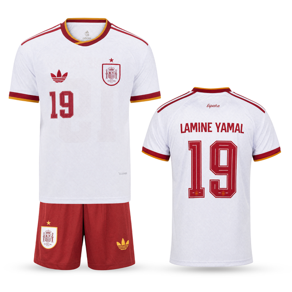 Španjolska Dječji Gostujući Nogometni Komplet, Jamal. WC 2026