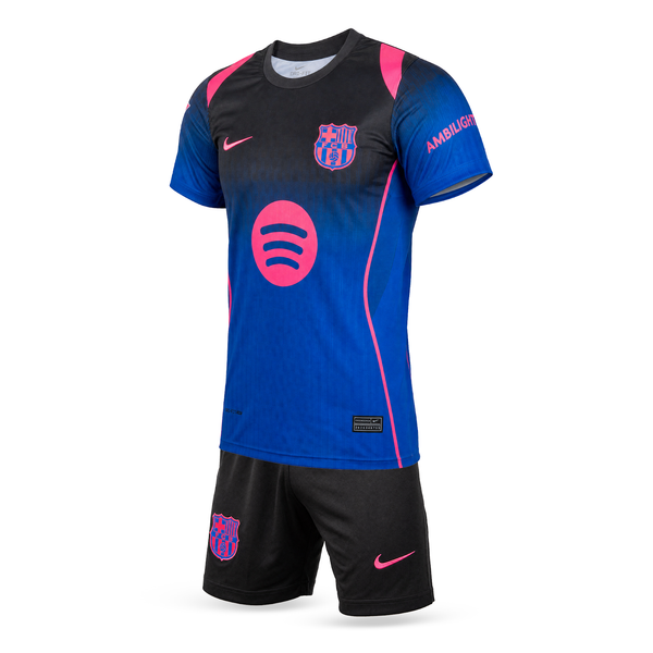 Barcelona Dječji Nogometni Komplet, Jamal. 26/27 Special Blue Edition, Plavi