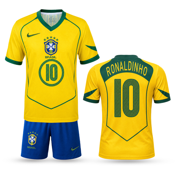 Brazil Dječji Nogometni Komplet, Ronaldinho. 2004