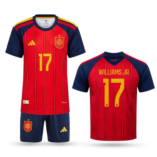 Španjolska Dječji Nogometni Komplet, Williams. World Cup 2026