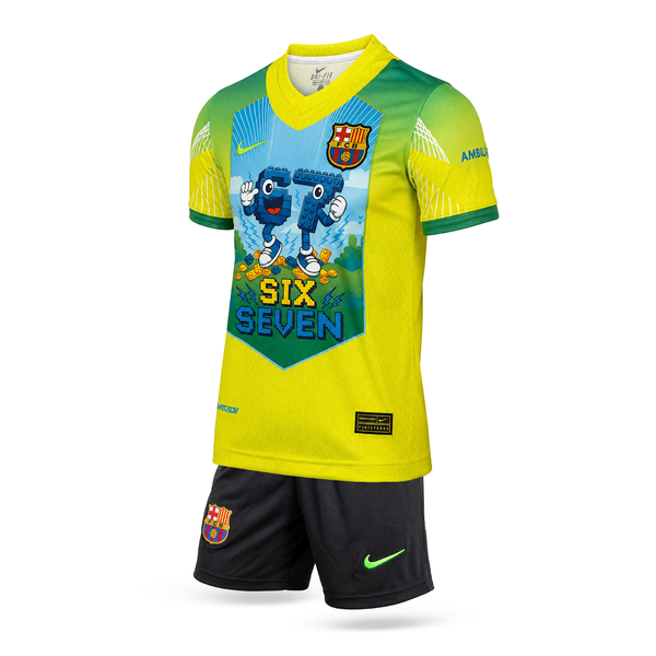 Barcelona Dječji Nogometni Komplet, Jamal. Six Seven Edition