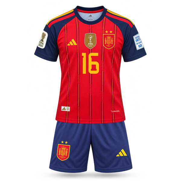 Španjolska Dječji Nogometni Komplet, Rodri. World Cup 2026